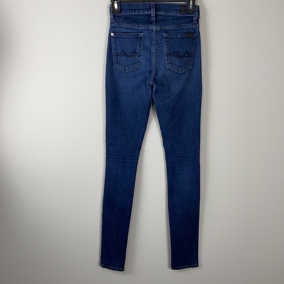 7 FOR ALL MANKIND Gwenevere high waist jeans size 25 - Picture 4 of 7